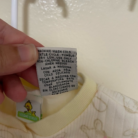 ✨Baby Vintage 90s Sesame Street Onesie Size 3/6Months - Picture 7 of 9
